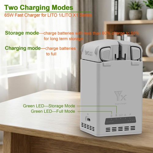 Two way 65w - 65w, battery
