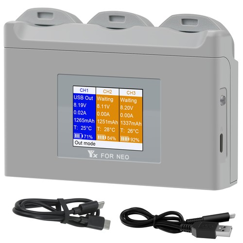 Way battery charger fast - 3-way,
