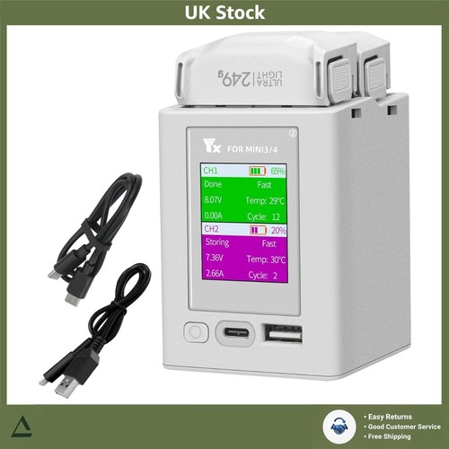 Smart lcd dual battery - lcd, charger